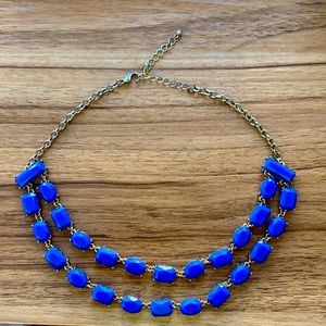 Blue necklace